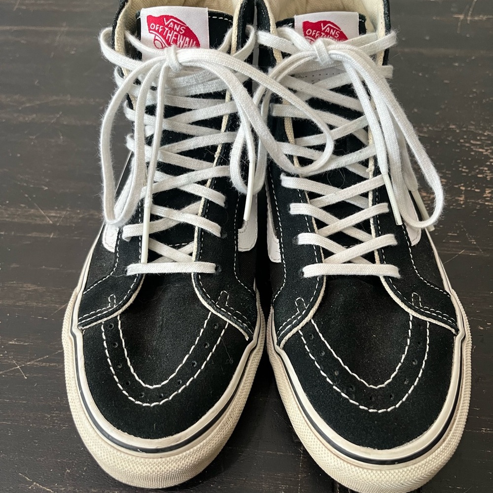 Vans Women's Black High-Top Sneakers 6